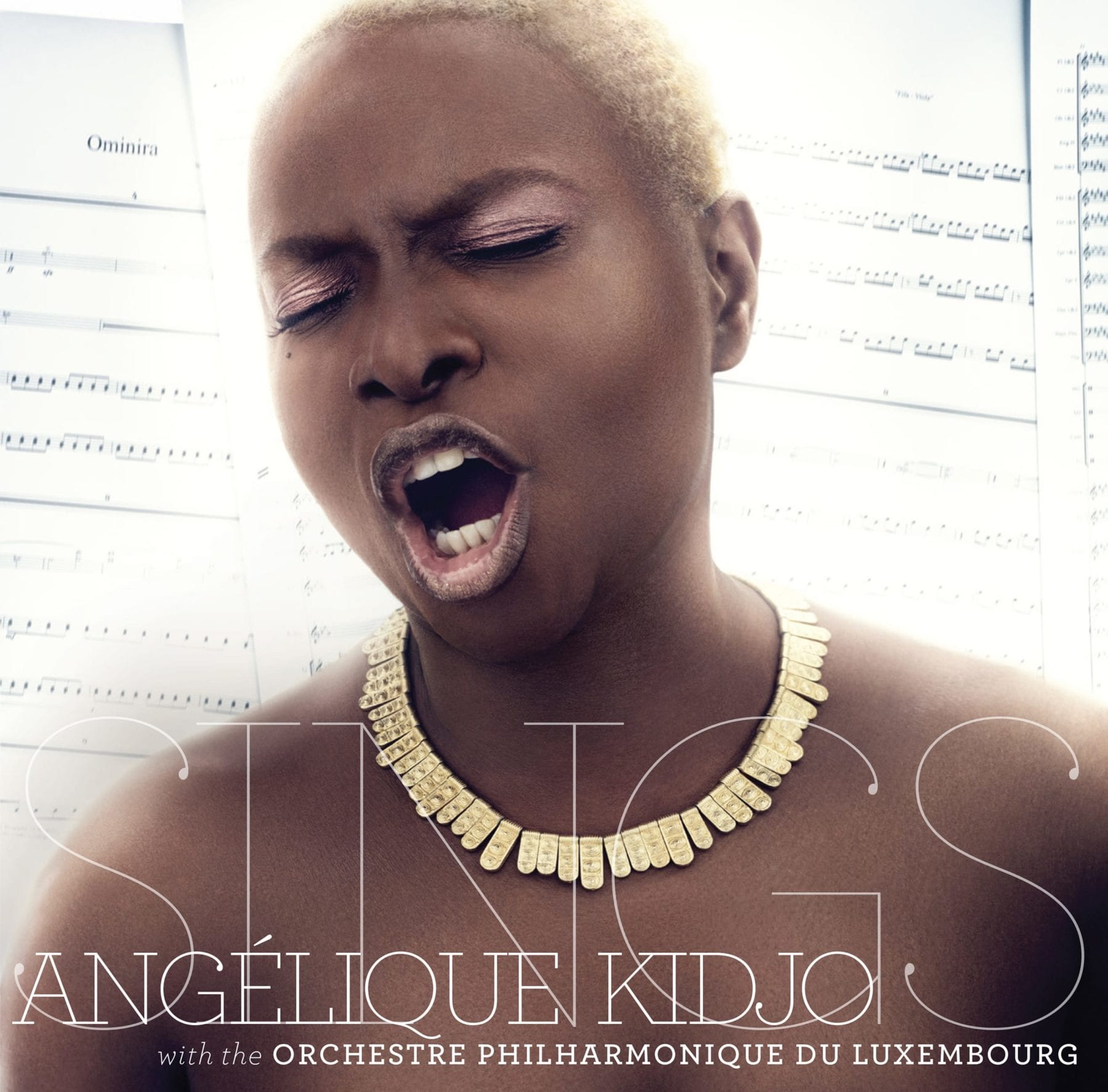 Angélique Kidjo Sings Album Design Garland Lyn